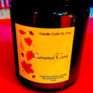 Caramel Corn Scented Candles